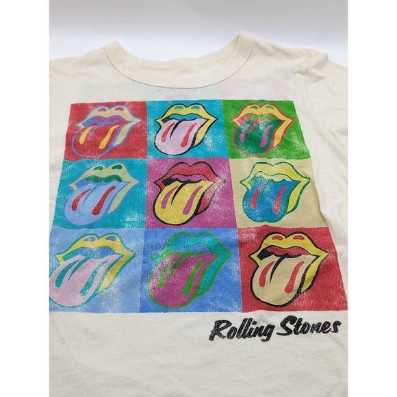 Rolling Stones 1989 North American Tour T Shirt Women's L Made In the USA - Picture 7 of 8